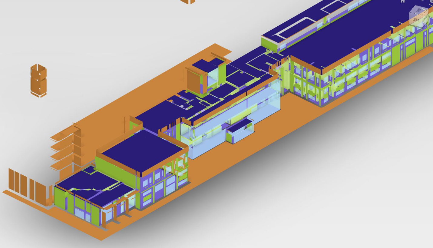 Insight energy model for University of Houston Garage + Studios project.