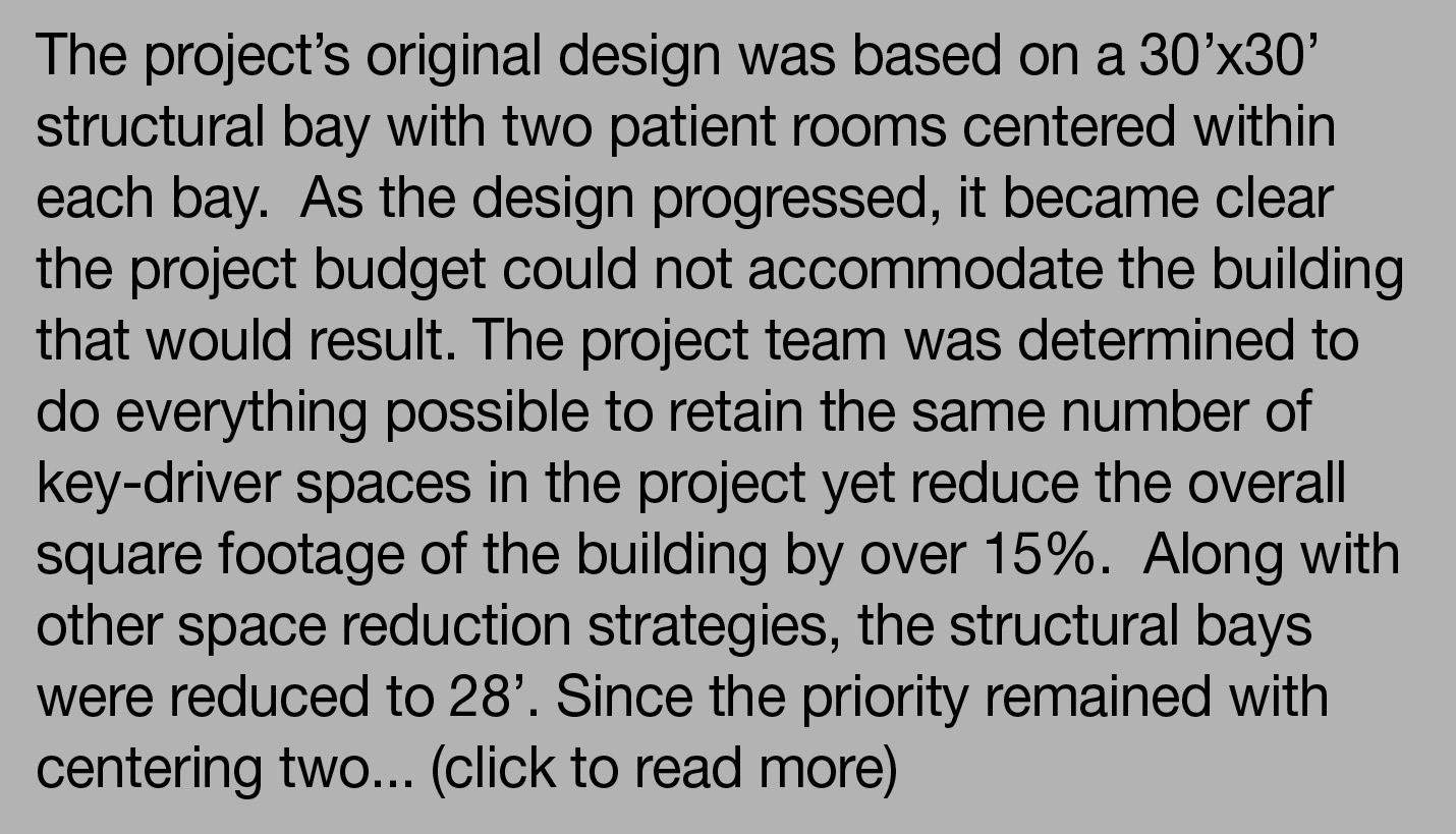 Case Study: A Typical Medical / Surgical Patient Room Design Mock-up