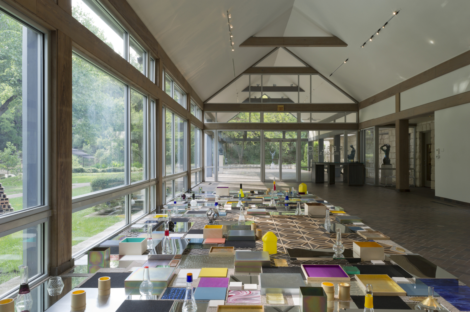 Interior of Umlauf Sculpture Museum. Image reproduced with permission from Lawrence W. Speck.