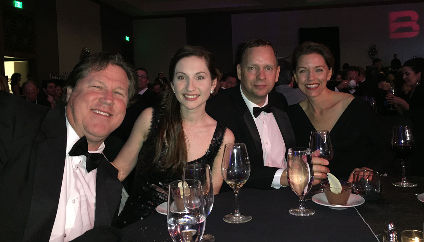 (L-R) John Majors, Karen Cruickshanks, Peter Hoffman and Wendy Dunnam Tita. - Page