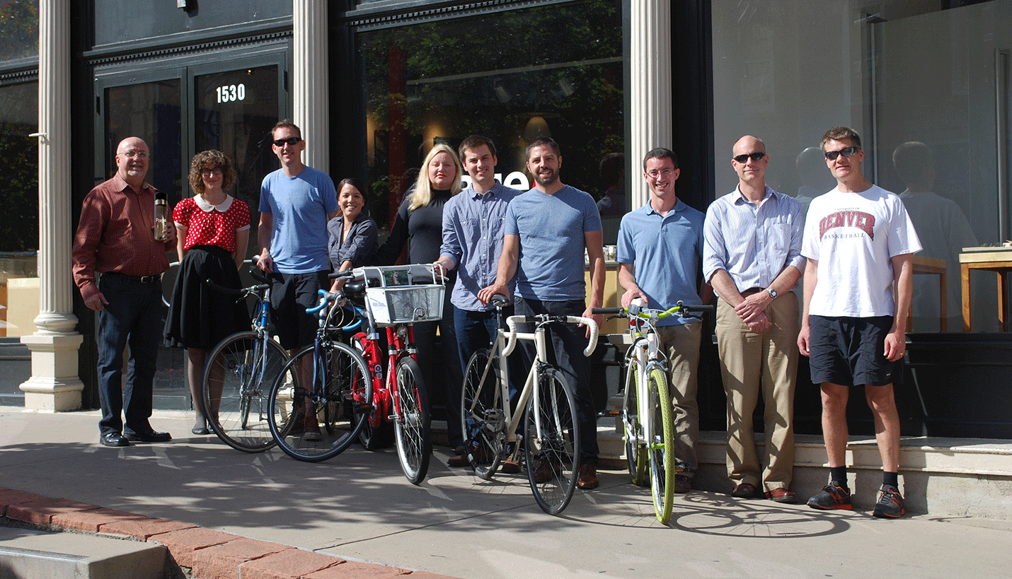 Those pictured include from left to right: Christopher Carvell, Lora Reuther, Joe Hickman, Mackenzie Manson, Jennifer Grant, Keegan Hebert, Christopher Kleingartner, Mike Riley, Chet Weber and Charlie Schmidt. - Krista Dillion