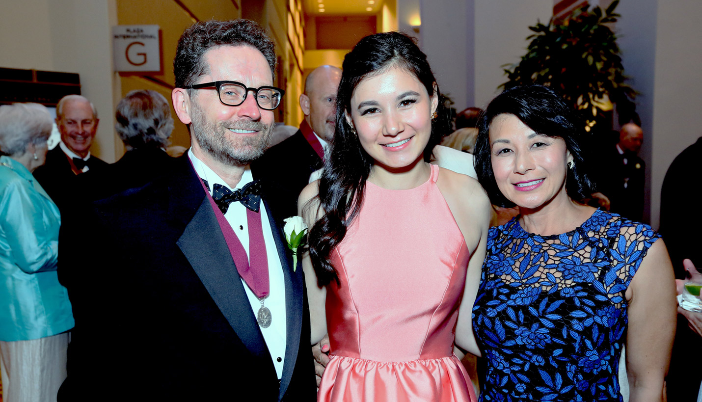 Page Senior Principal James Wright celebrates his investiture into the  College of Fellows of the American Institute of Architects with his family. - Oscar & Associates