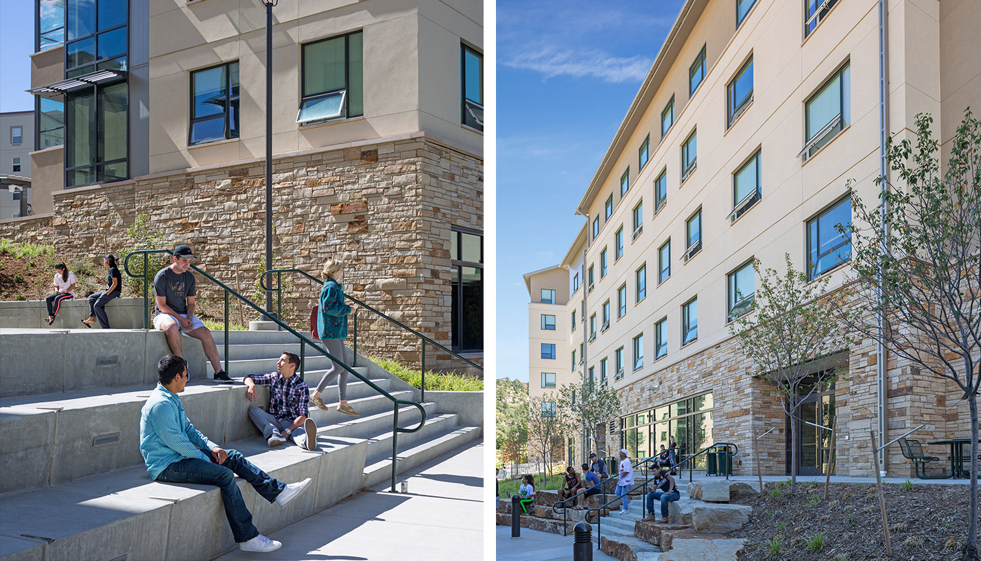 Informal outdoor seating and gathering areas - @ Frank Ooms Photography