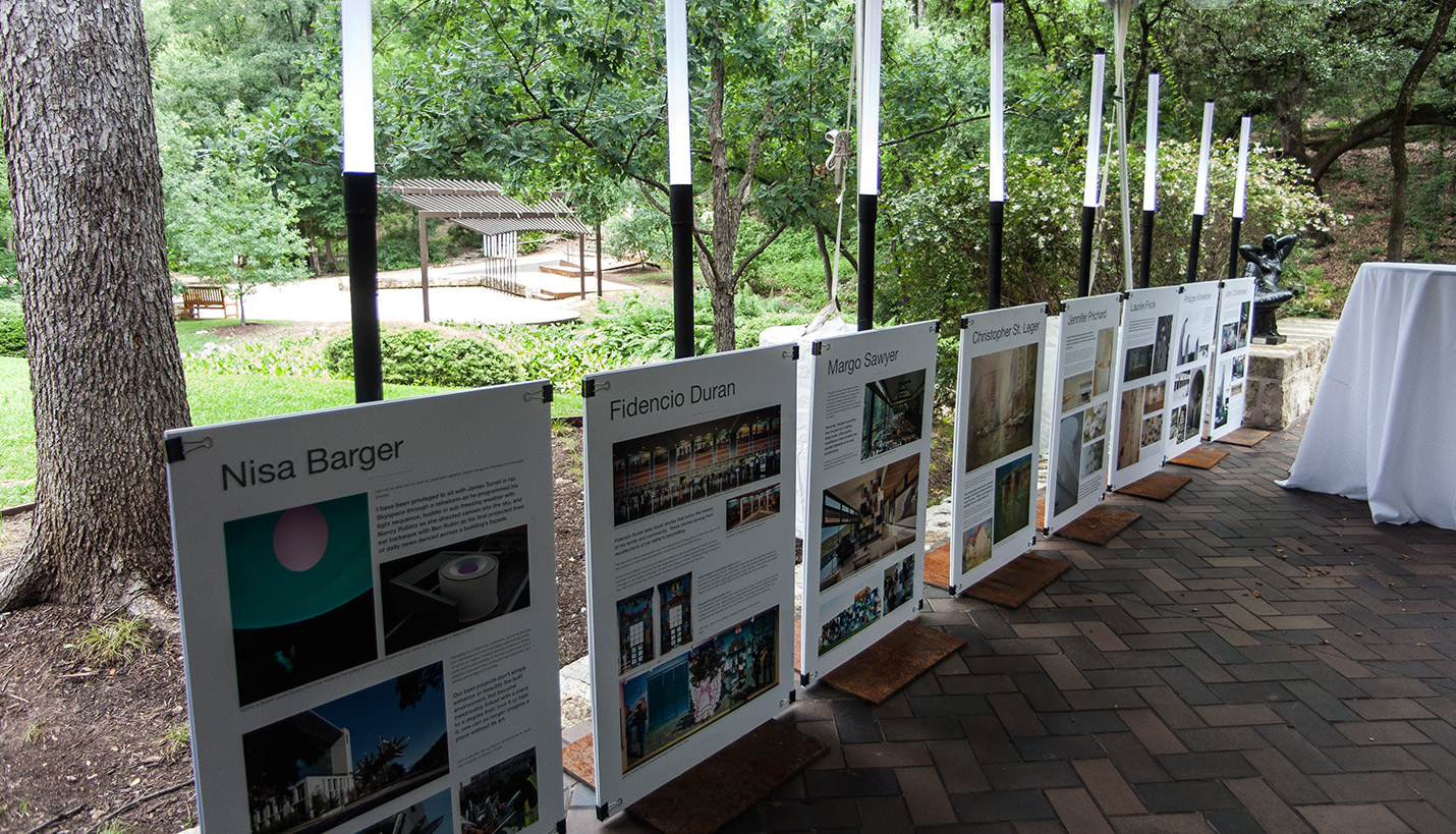 The art + architecture event emphasized the prominent role local artists play in shaping the future of Austin. The evening’s discussion centered on elevating design culture in our cities. - © J Antonio Images