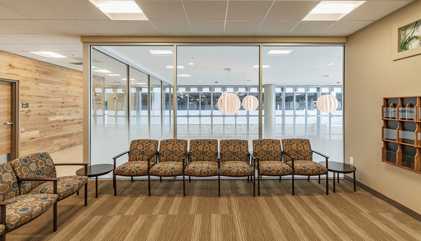 Waiting room - Image courtesy of B.L. Harbert International, LLC