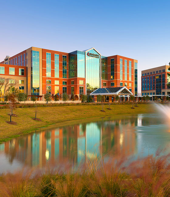 Houston Methodist West Hospital as designed by Page