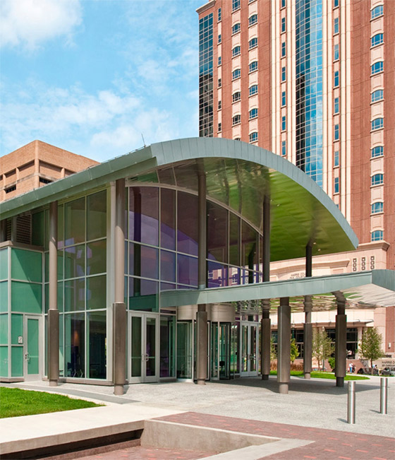 Harris County Jury Plaza as designed by Page